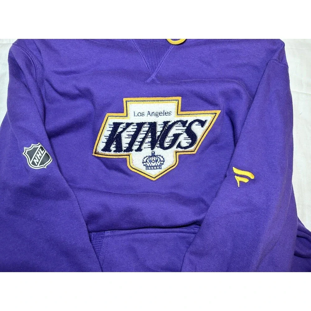 RARE Fanatics NHL Los Angeles‎ Kings SPECIAL EDITION Purple Pullover Hoodie M